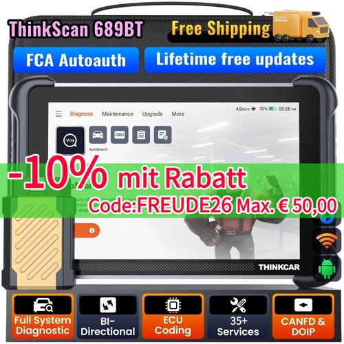 Thinkscan 689bt profi kfz - thinkscan, obd2