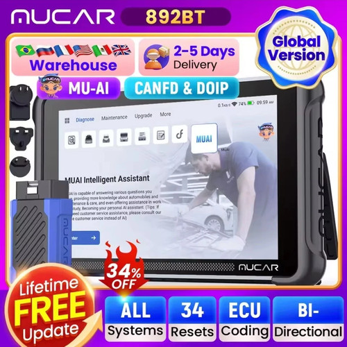 Mucar 892bt profi kfz obd2 - mucar,
