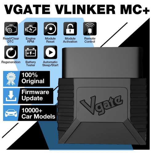 Vgate vlinker obd2 - vgate, mc/mc+