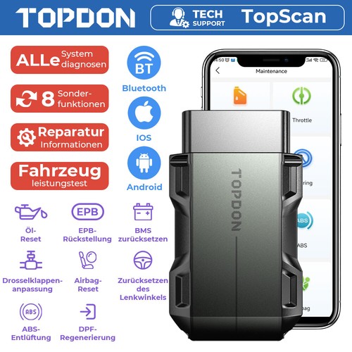 Topdon topscan profi kfz obd2 - topdon,