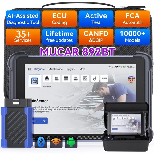 Mucar 892bt profi kfz - 892bt, obd2