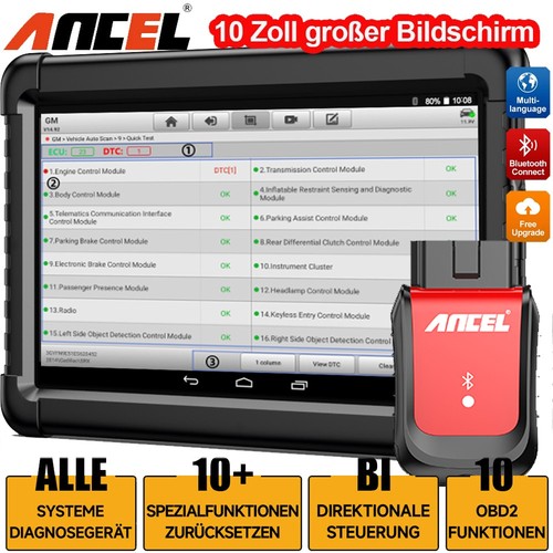 2026 ancel obd2 - 2026, x6
