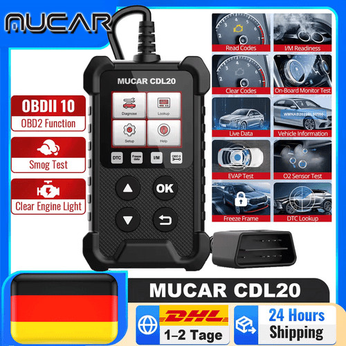 Mucar cdl20 obd2 - mucar, scanner
