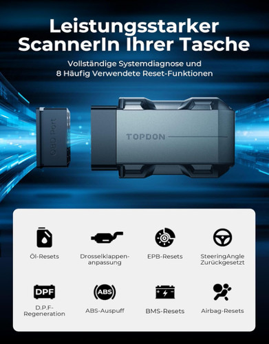 Topdon topscan kfz obd2 - topdon,