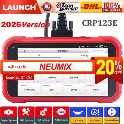 2026 launch crp123e - 2026, obd2