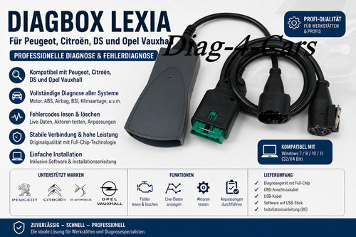 Diagbox lexia mit höhere - diagbox,