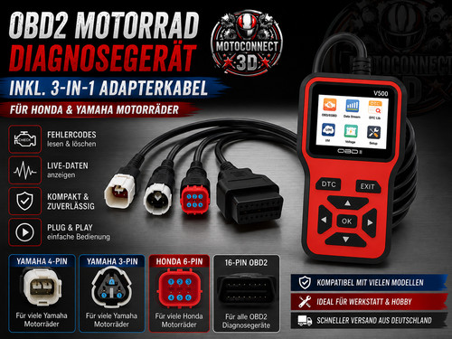 Obd2 motorrad diagnosegerät - obd2,