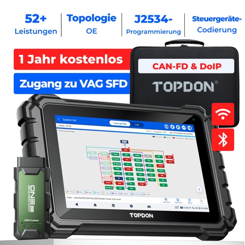 Topdon one lite kfz - 10,1"topdon,
