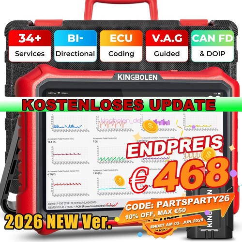 Kingbolen pro car obd2 - k8,